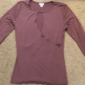 Long sleeve garage top